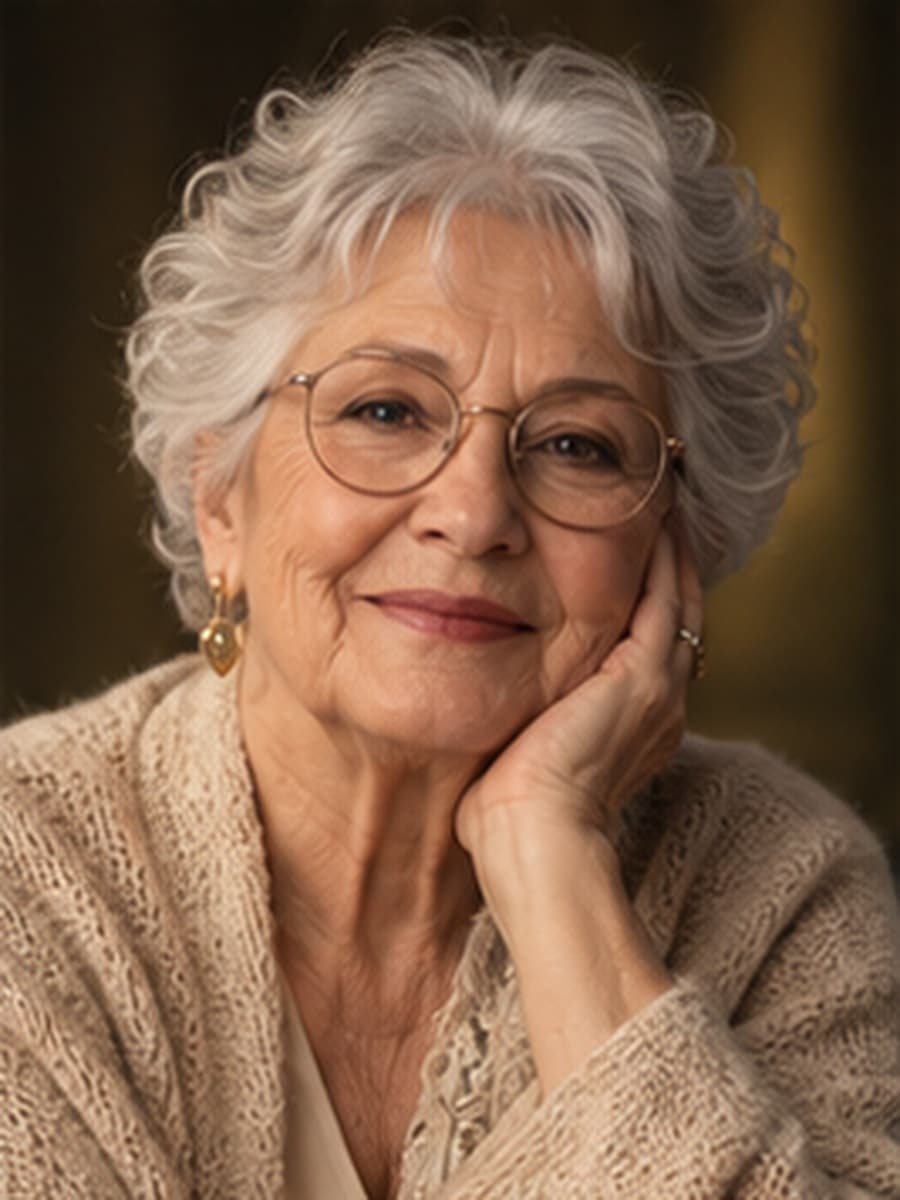 Retrato de Dona Celeste, taróloga virtual do Esotero